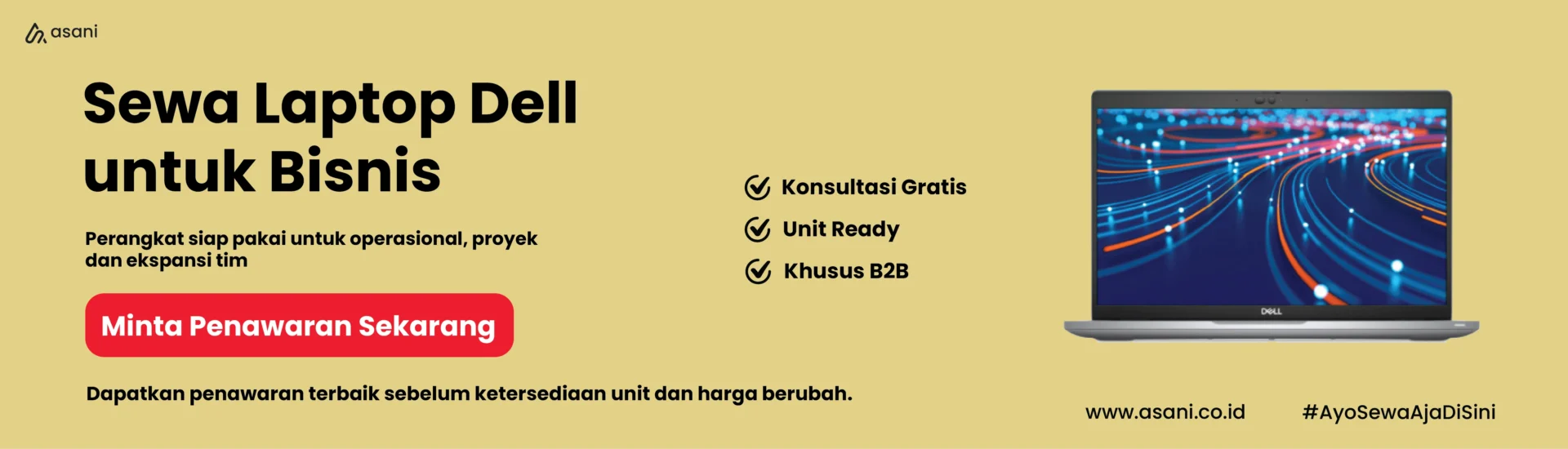 Promo Minta Penawaran Sewa Laptop Dell