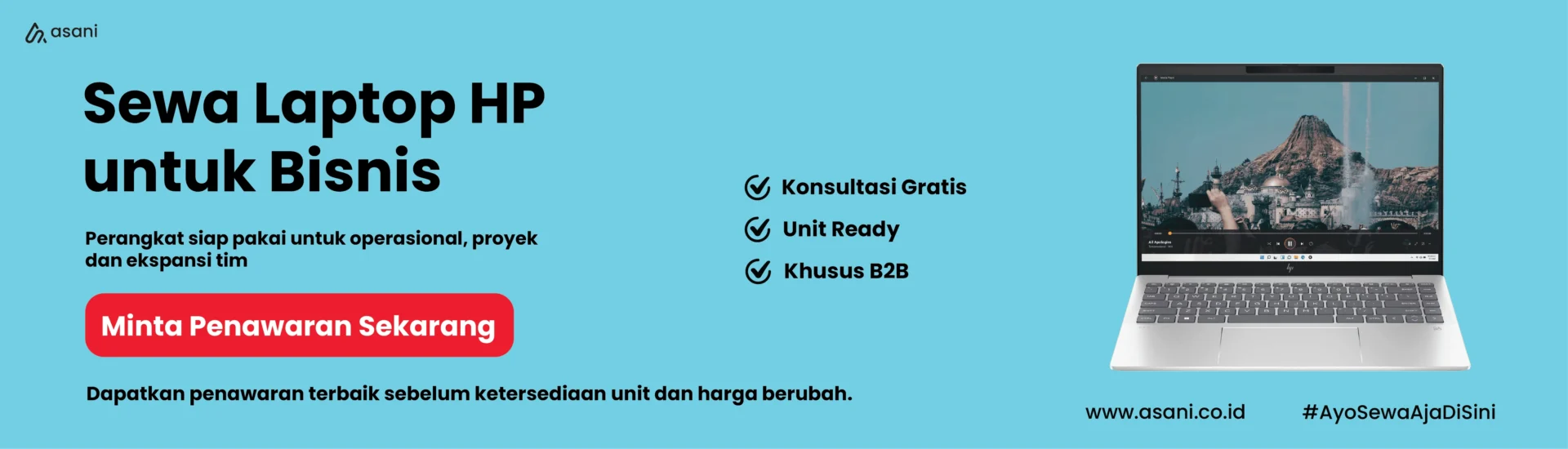 Promo Minta Penawaran Sewa Laptop HP