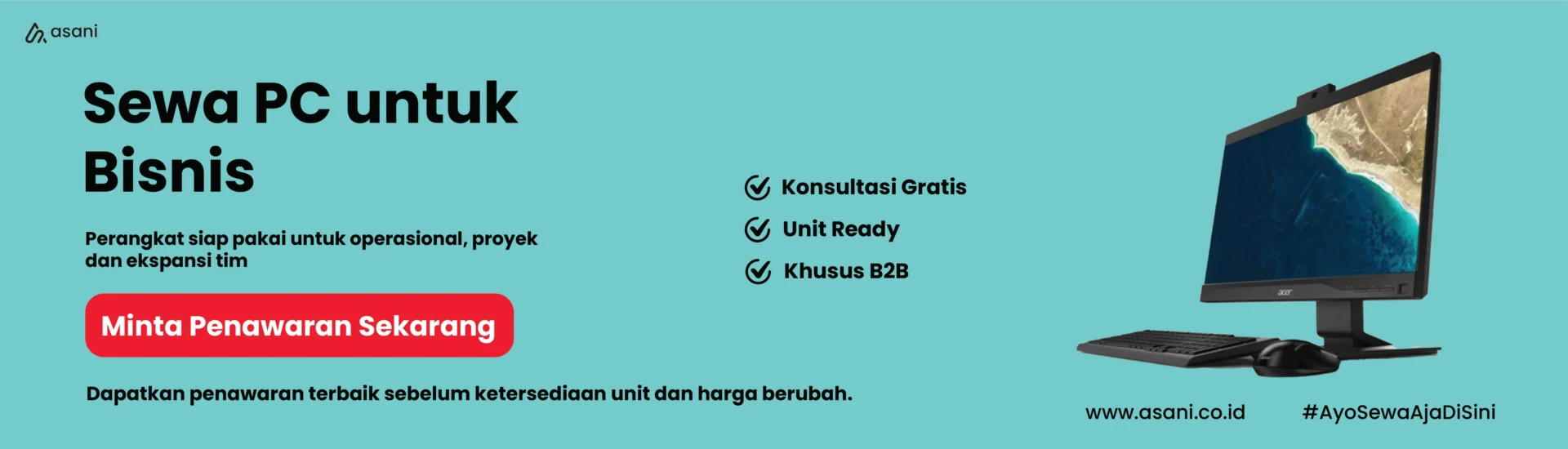 Promo Minta Penawaran Sewa PC