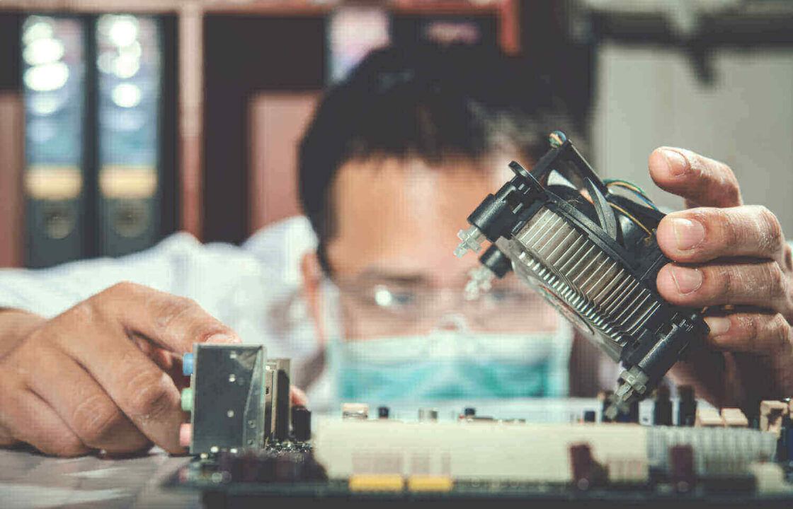 ilustrasi upgrade laptop