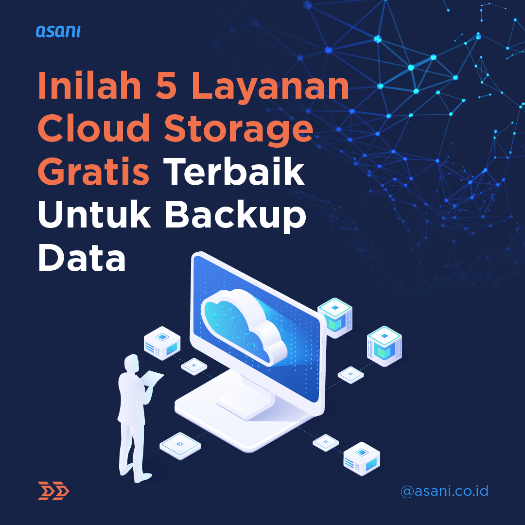 ilustrasi layanan cloud storage gratis