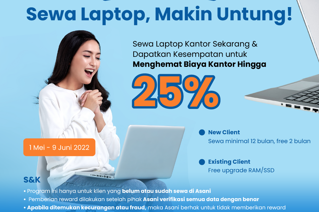 Promo sewa laptop