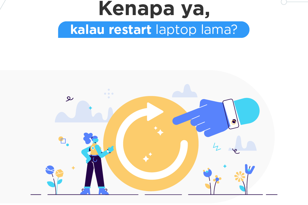 cara mengatasi laptop restart lama