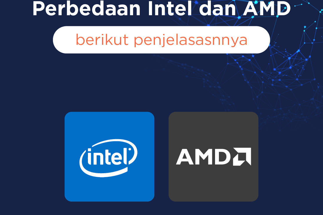 ilustrasi perbedaan intel dan amd