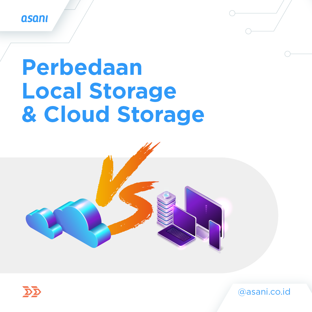 perbedaan local storage dan cloud storage