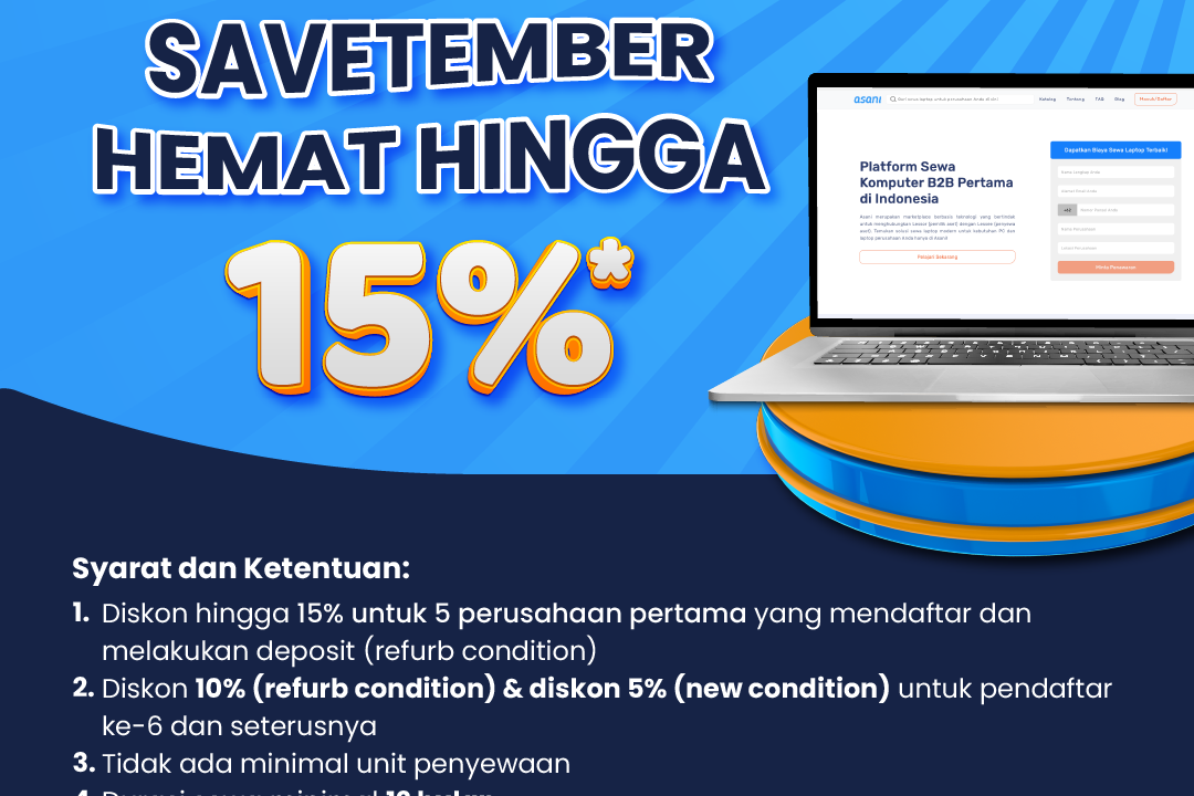 Promo bulan September di Asani