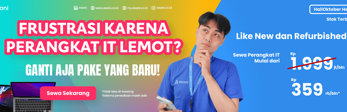 Promo Sewa Perangkat IT Oktober 2023