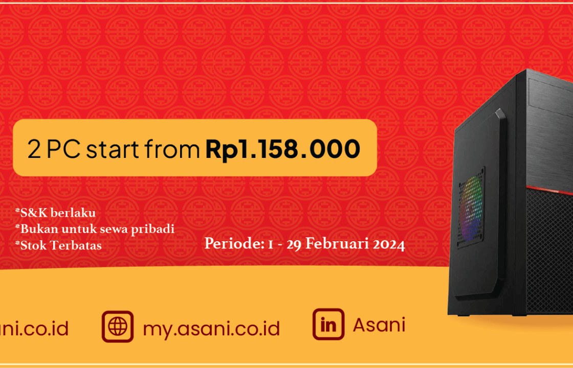 informasi promo sewa laptop februari 2024