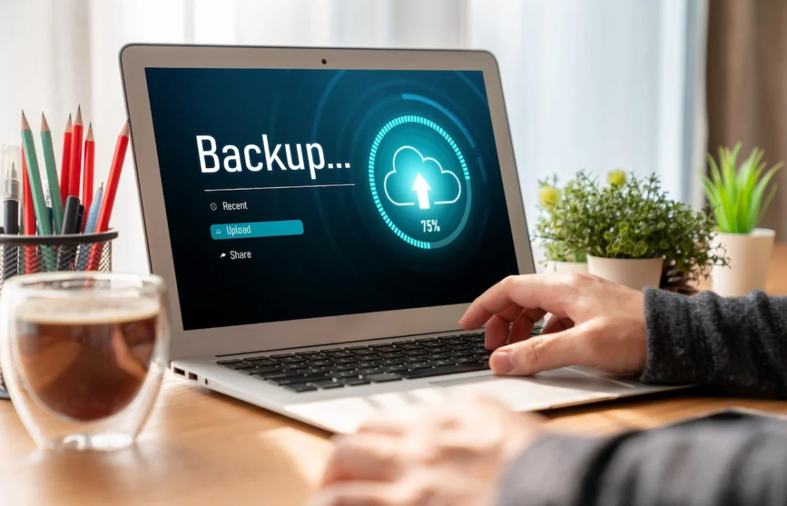 cara backup data laptop