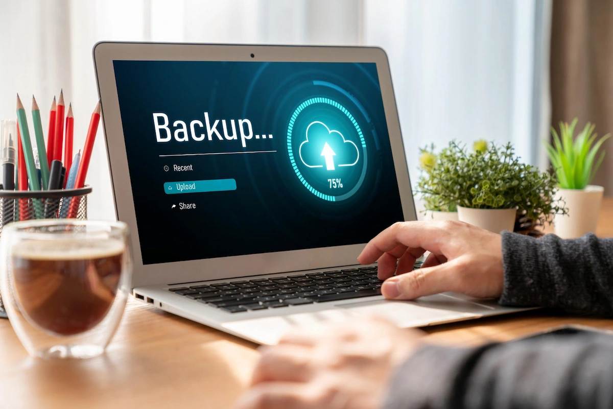 cara backup data laptop