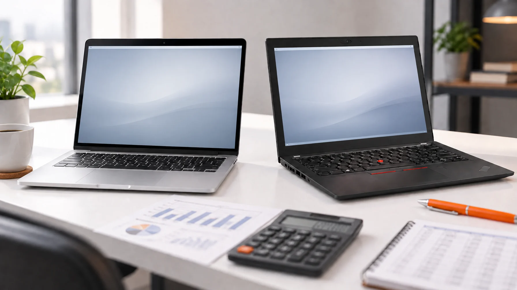 Perbandingan MacBook dan laptop Windows untuk hitungan TCO perusahaan